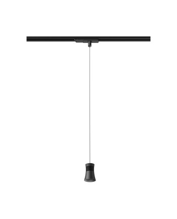 PAGODA * COLGANTE LED CARRIL TRIFASICO 12.5W 3000K NEGRO